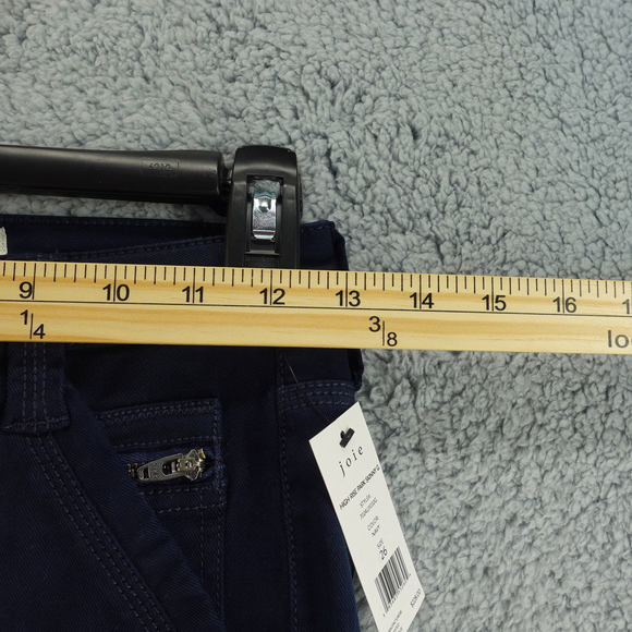 JOIE High Rise Park Skinny G NAVY Size 26 - Picture 8 of 13
